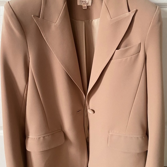Camila Coehlo Morena Blazer (XXS, Camel) - BNWT - Picture 2 of 7